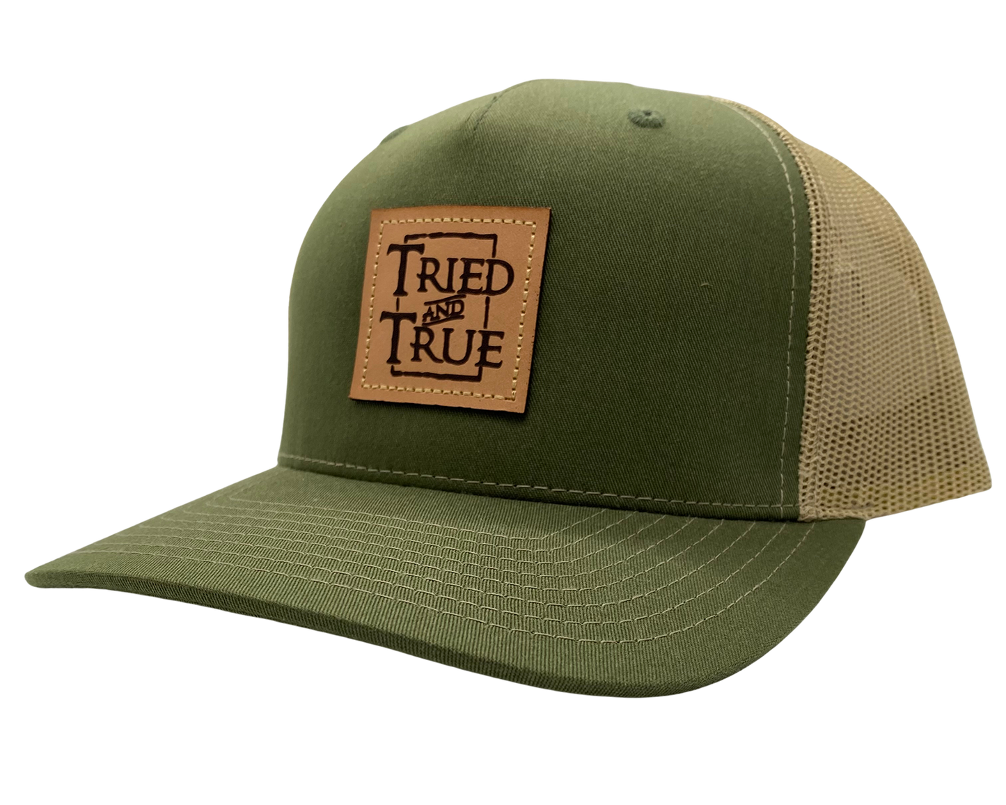 Tried & True Logo Leather Patch