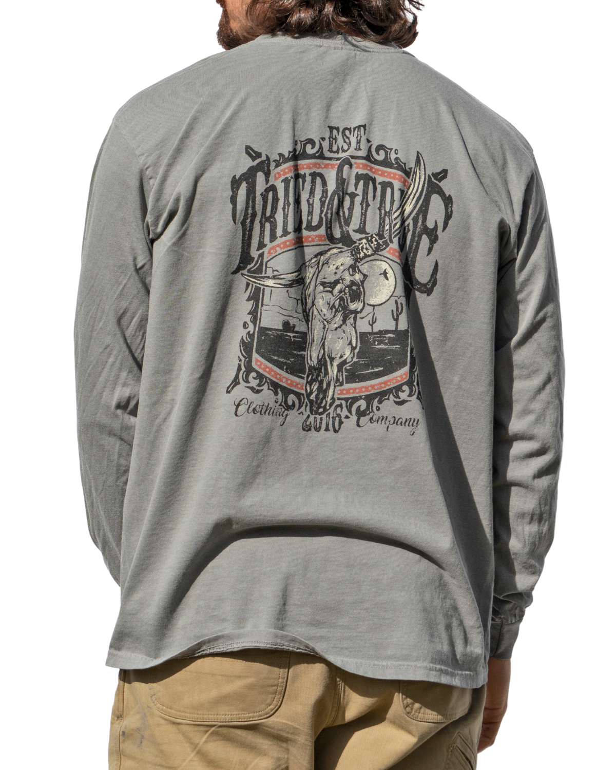 Longhorn Skull Long Sleeve